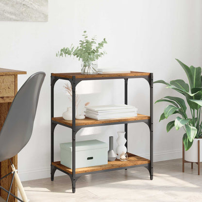 Book Cabinet Old wood 60 x 33 x 70.5 cm Engineered wood