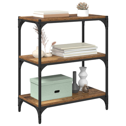Book Cabinet Old wood 60 x 33 x 70.5 cm Engineered wood