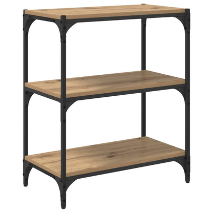 Book Cabinet Artisan oak 60 x 33 x 70.5 cm Engineered wood
