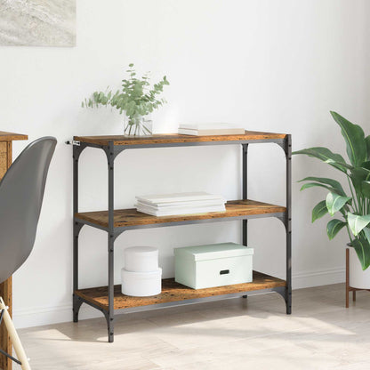 Book Cabinet Old Wood 80 x 33 x 70.5 cm