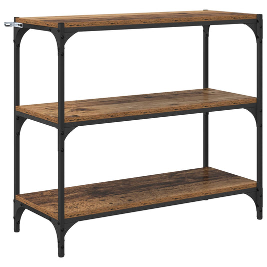 Book Cabinet Old Wood 80 x 33 x 70.5 cm