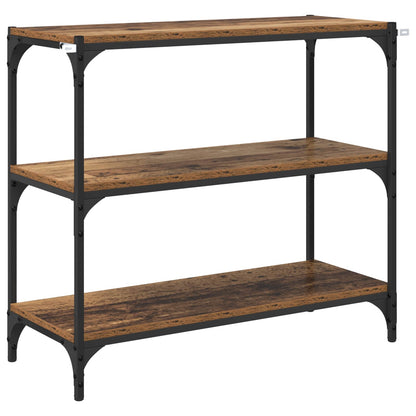 Book Cabinet Old Wood 80 x 33 x 70.5 cm