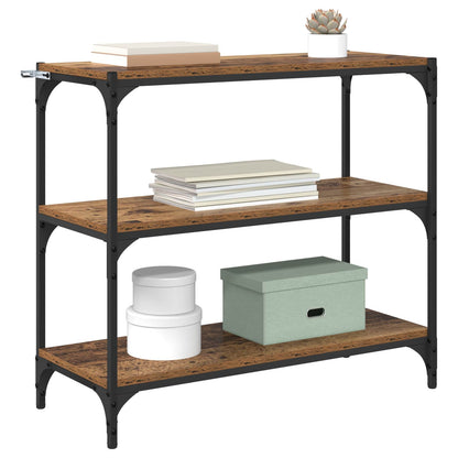 Book Cabinet Old Wood 80 x 33 x 70.5 cm