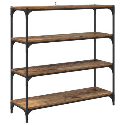 Book Cabinet Old Wood 100 x 33 x 100 cm
