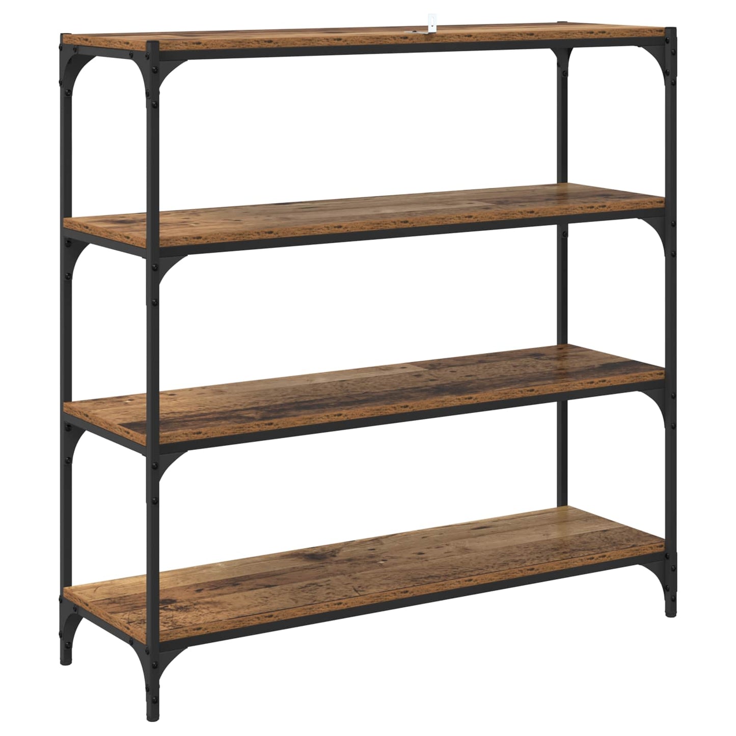 Book Cabinet Old Wood 100 x 33 x 100 cm