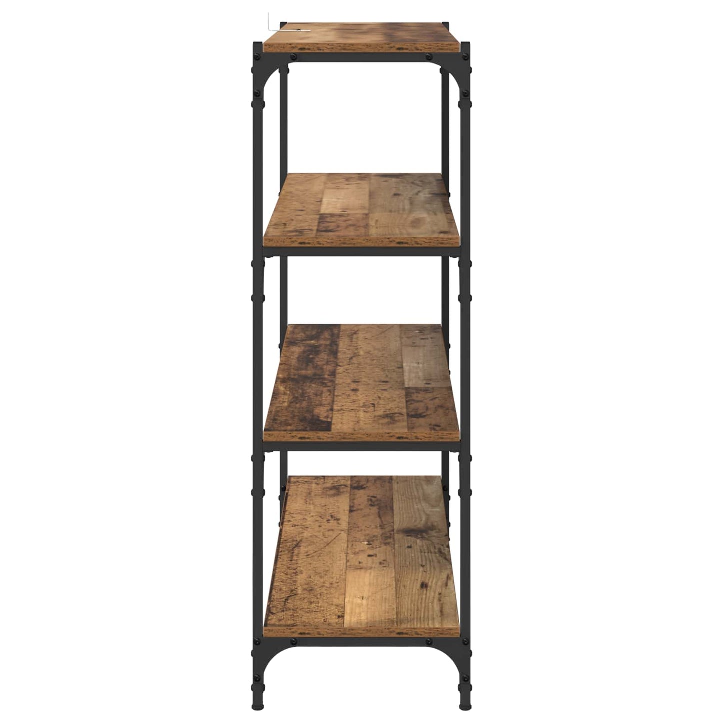 Book Cabinet Old Wood 100 x 33 x 100 cm
