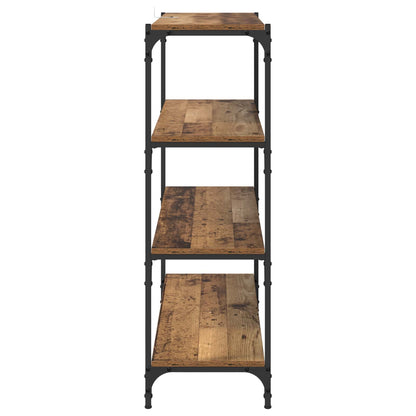 Book Cabinet Old Wood 100 x 33 x 100 cm