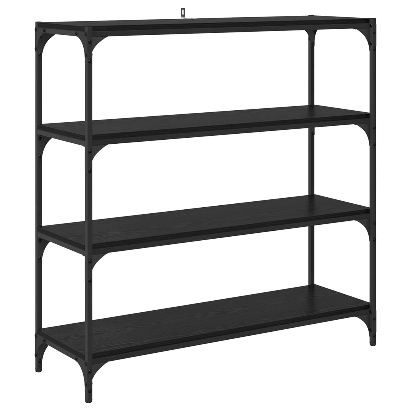 Book Cabinet Black Oak 100 x 33 x 100 cm