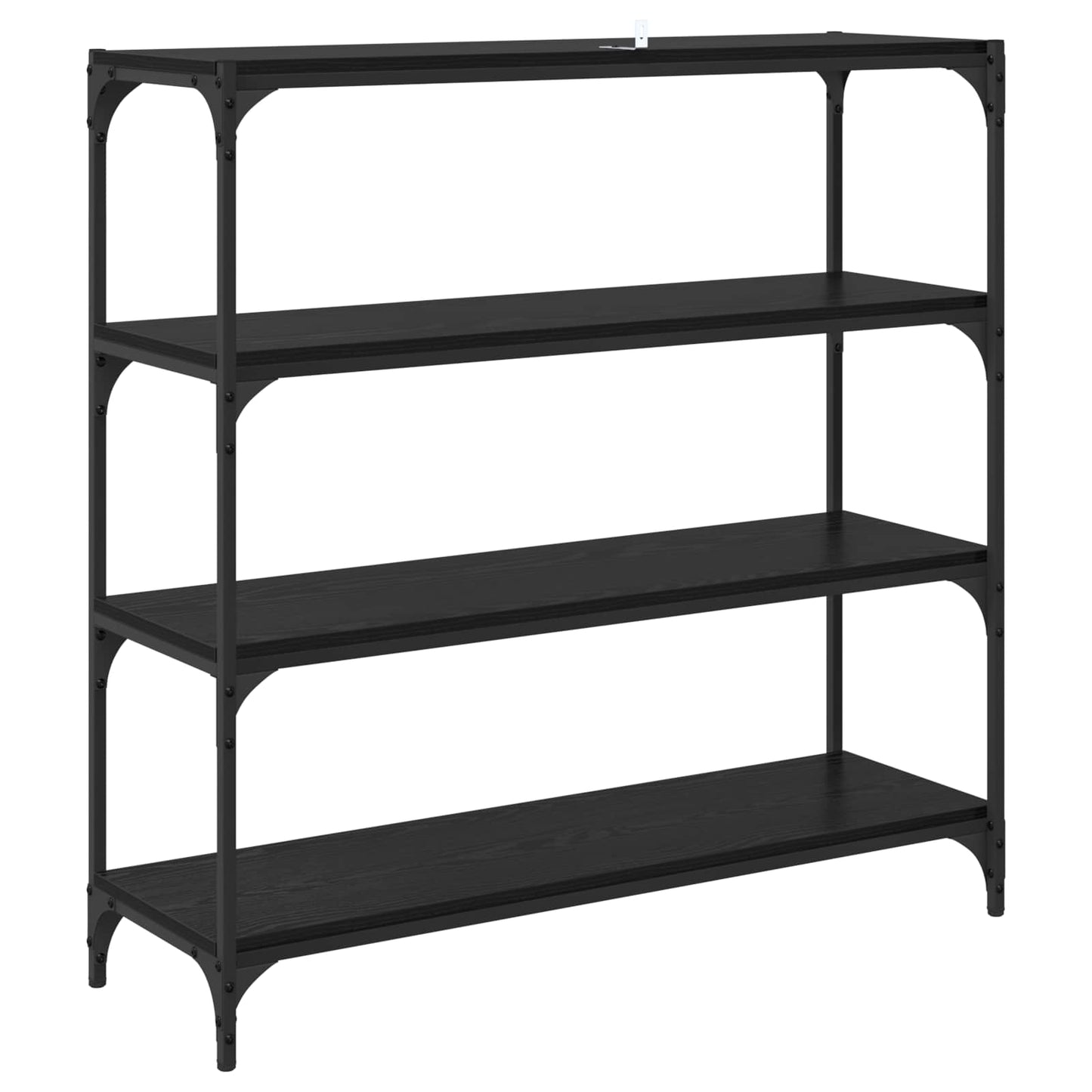 Book Cabinet Black Oak 100 x 33 x 100 cm