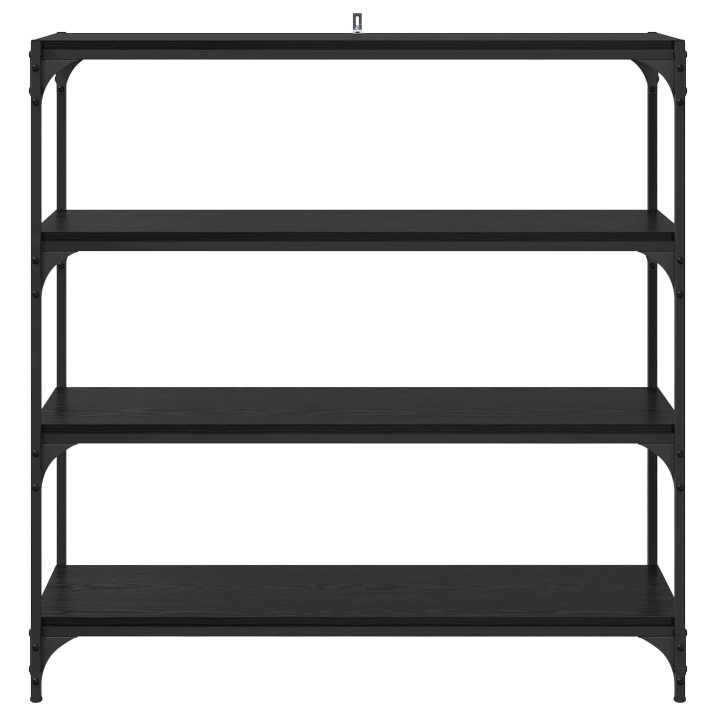 Book Cabinet Black Oak 100 x 33 x 100 cm