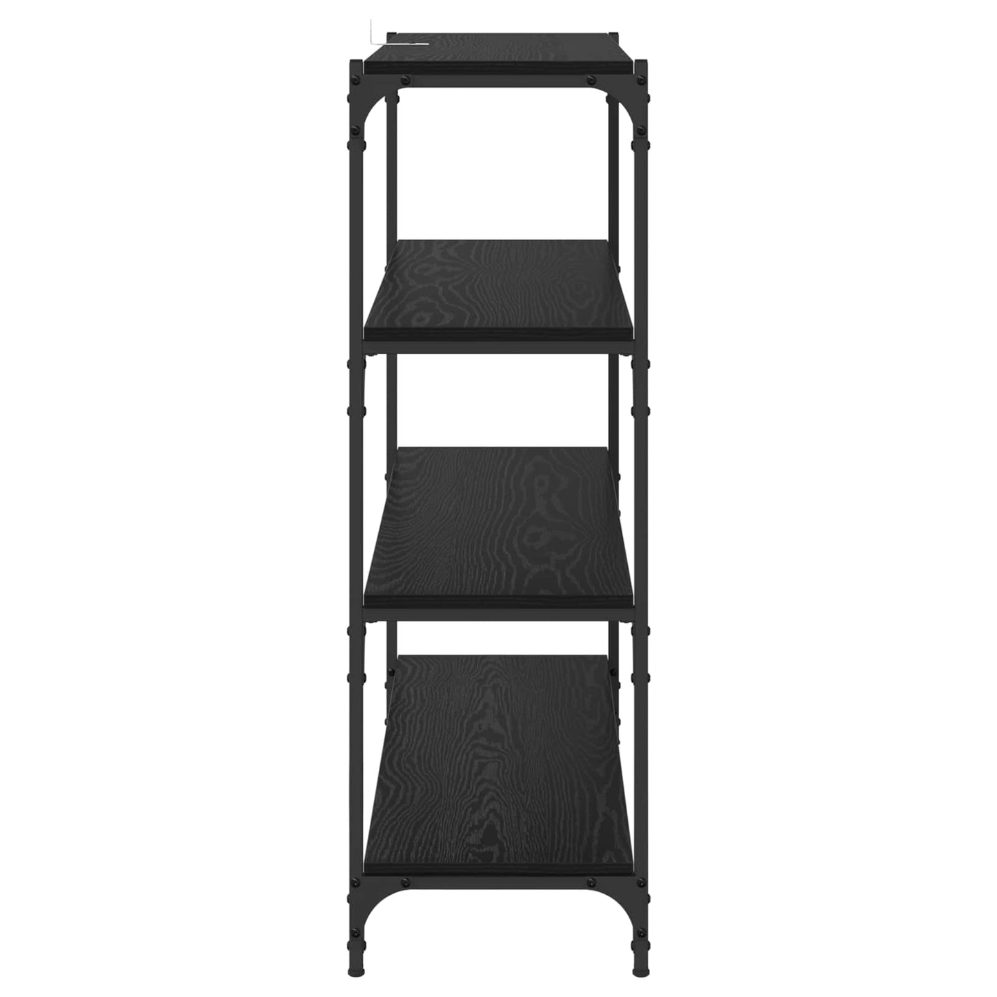 Book Cabinet Black Oak 100 x 33 x 100 cm