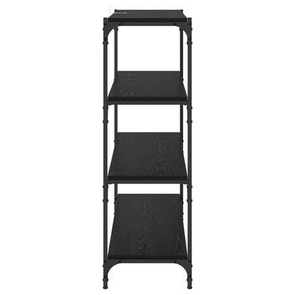 Book Cabinet Black Oak 100 x 33 x 100 cm