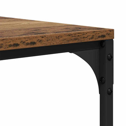 Coffee Table Old Wood 100 x 50 x 35 cm Engineered Wood