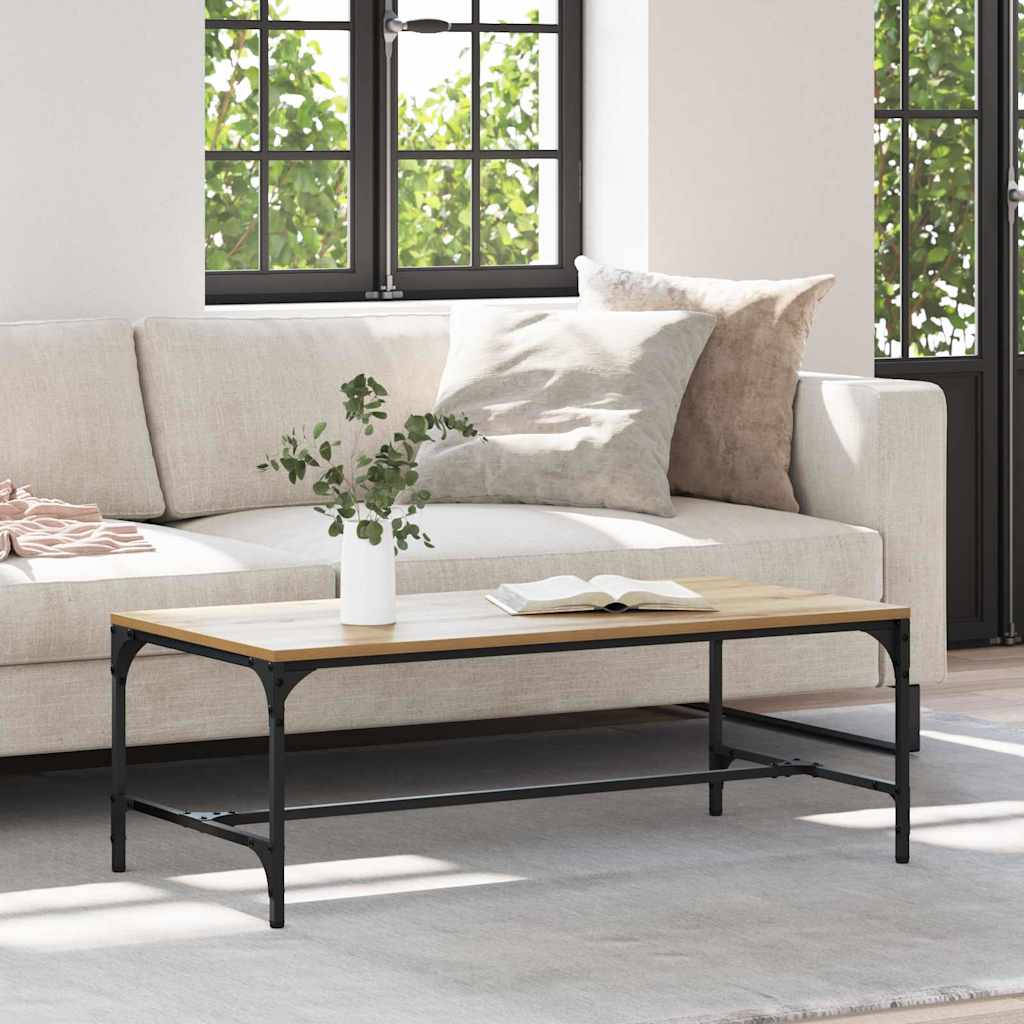 Coffee Table Artisan Oak 100 x 50 x 35 cm Engineered Wood