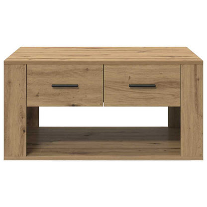 Coffee Table Artisan Oak 80 x 50 x 40 cm Engineered Wood