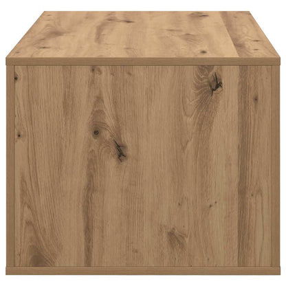 Coffee Table Artisan Oak 80 x 50 x 40 cm Engineered Wood