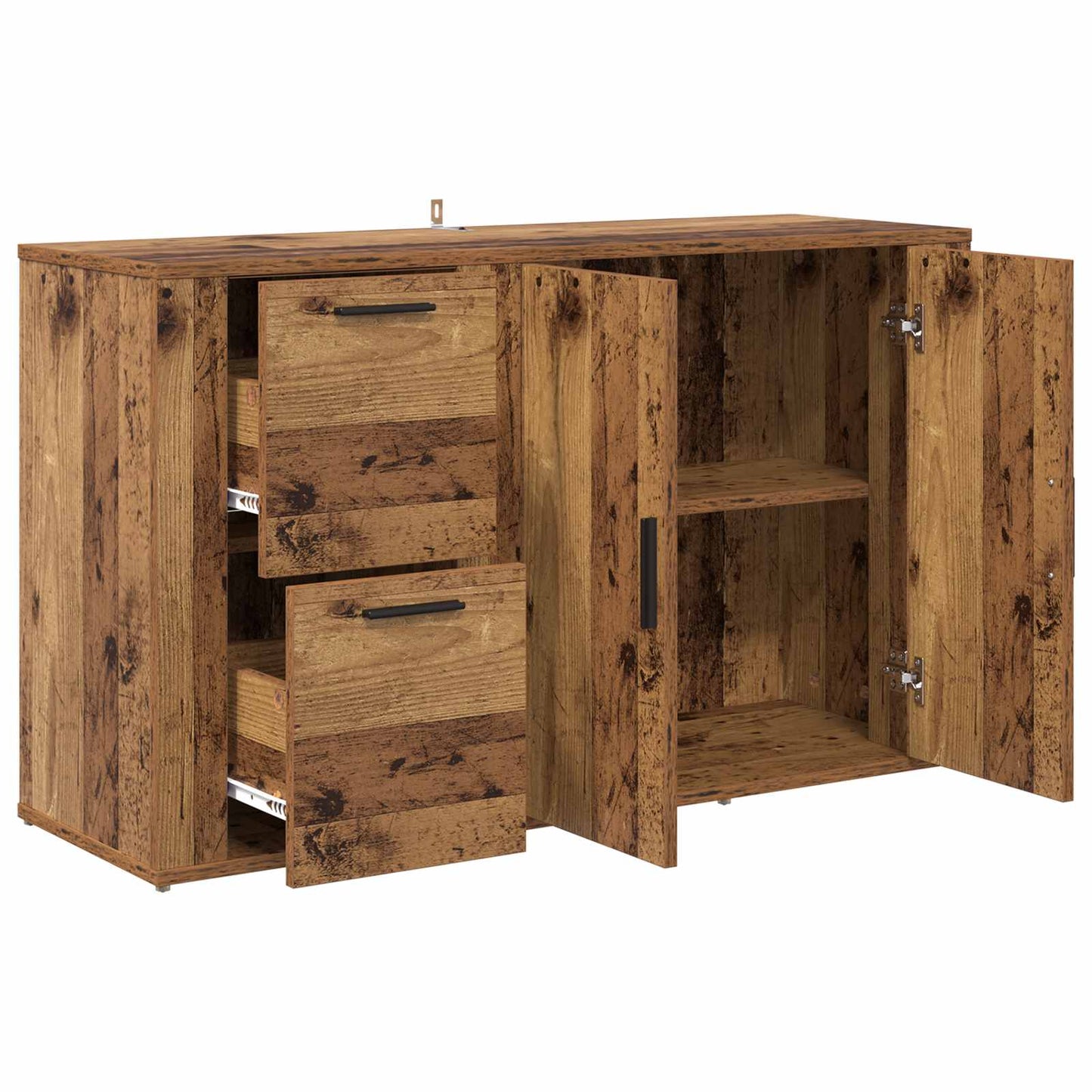 Sideboard Old Wood 100 x 33 x 59.5 cm Engineered Wood