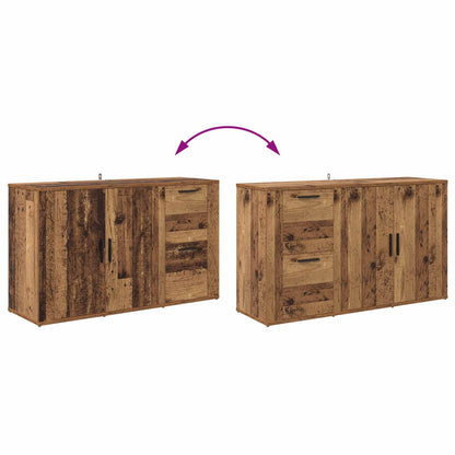 Sideboard Old Wood 100 x 33 x 59.5 cm Engineered Wood