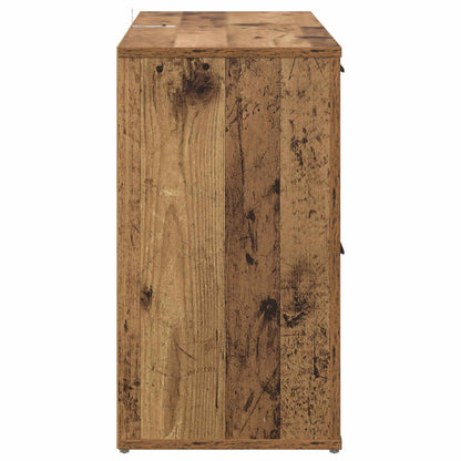 Sideboard Old Wood 100 x 33 x 59.5 cm Engineered Wood