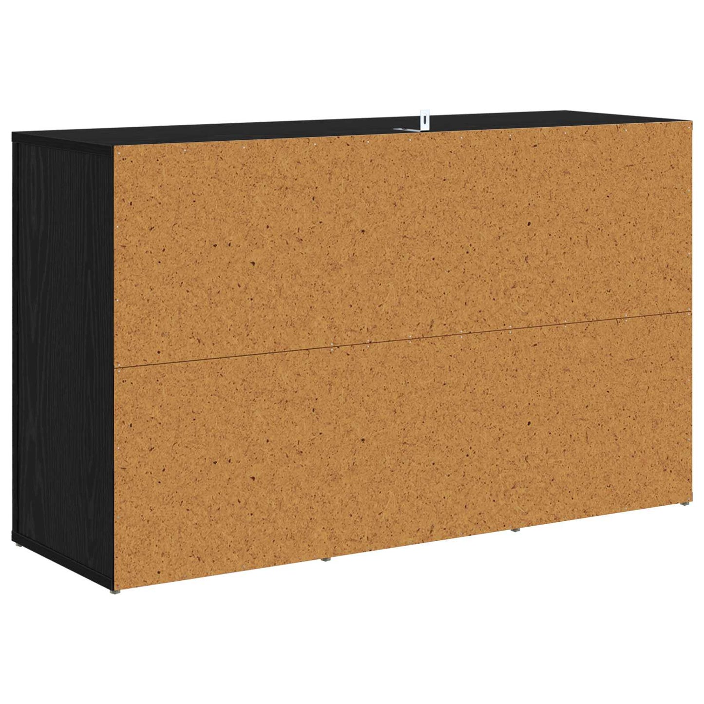 Sideboard Black Oak 100 x 33 x 59.5 cm Engineered Wood