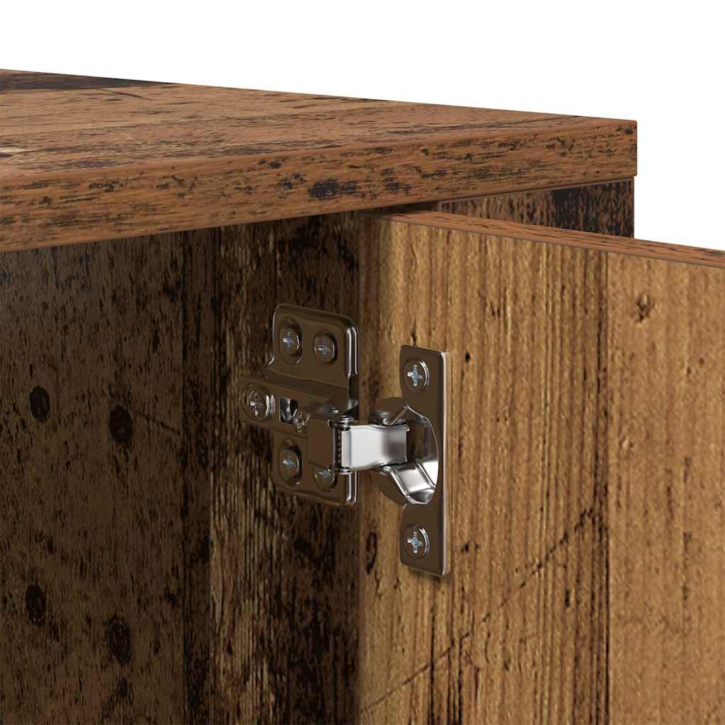 Wall Mounted TV Cabinet Wall-mounted Old Wood 80 x 34.5 x 40 cm