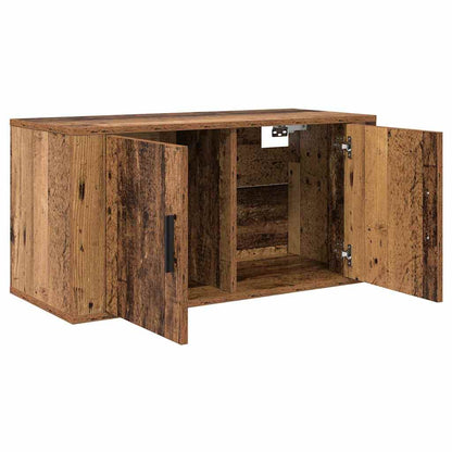 Wall Mounted TV Cabinet Wall-mounted Old Wood 80 x 34.5 x 40 cm