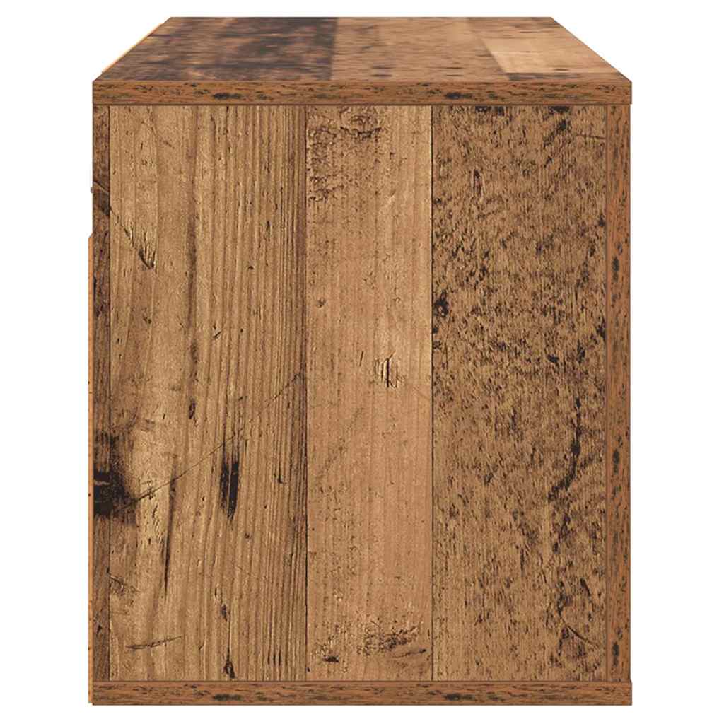Wall Mounted TV Cabinet Wall-mounted Old Wood 80 x 34.5 x 40 cm