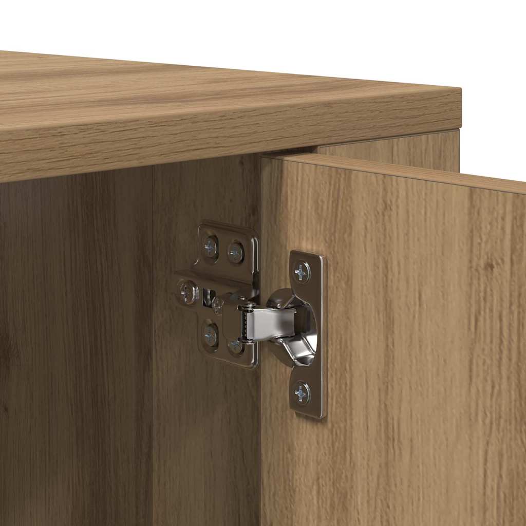 80 x 34.5 x 40 cm Artisan Oak Engineered Wood