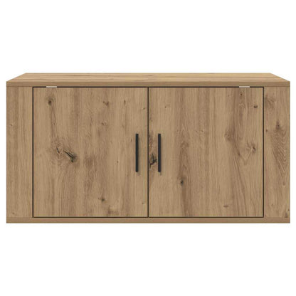 Wall Mounted TV Cabinet Artisan oak 80 x 34.5 x 40 cm