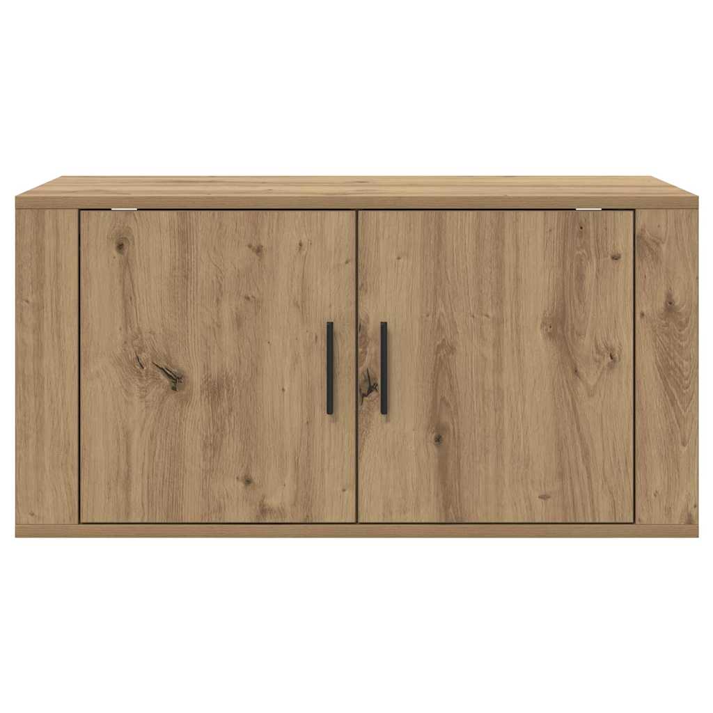 Wall Mounted TV Cabinet Artisan Oak 80 x 34.5 x 40 cm