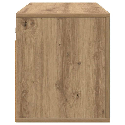 Wall Mounted TV Cabinet Artisan Oak 80 x 34.5 x 40 cm
