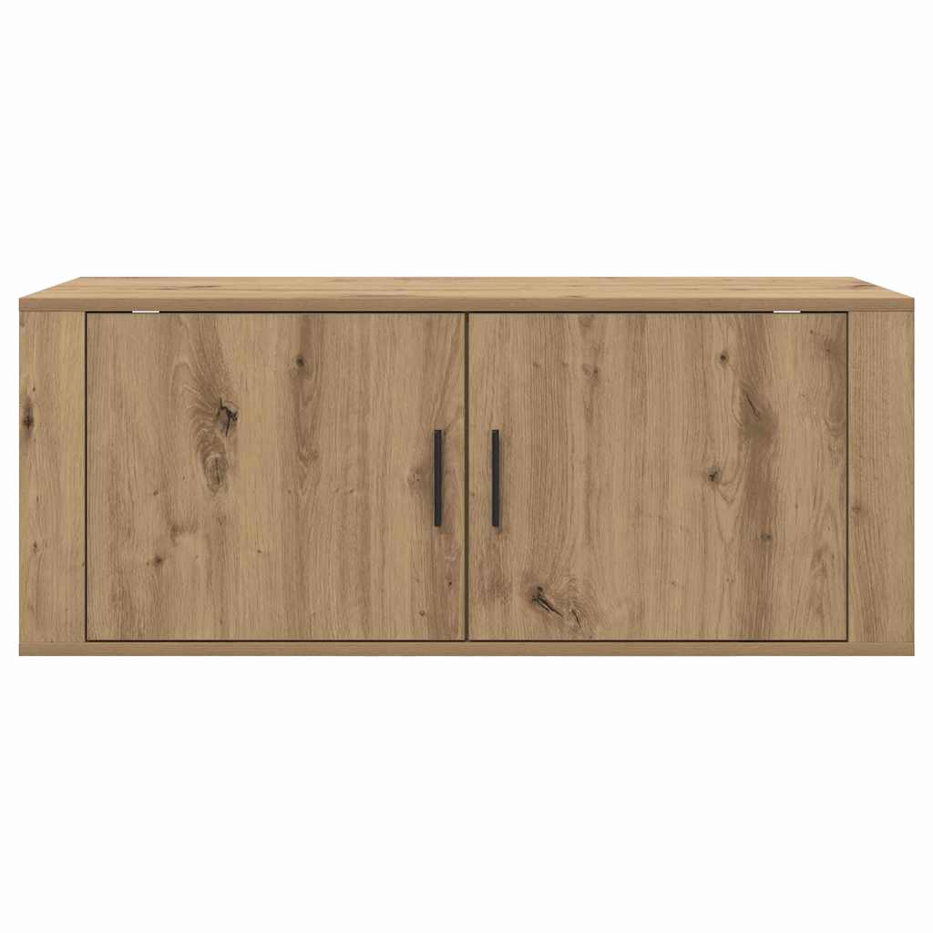 Wall Mounted TV Cabinet Artisan Oak 100 x 34.5 x 40 cm