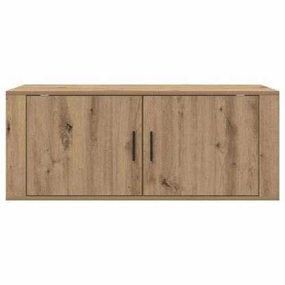 Wall Mounted TV Cabinet Artisan Oak 100 x 34.5 x 40 cm