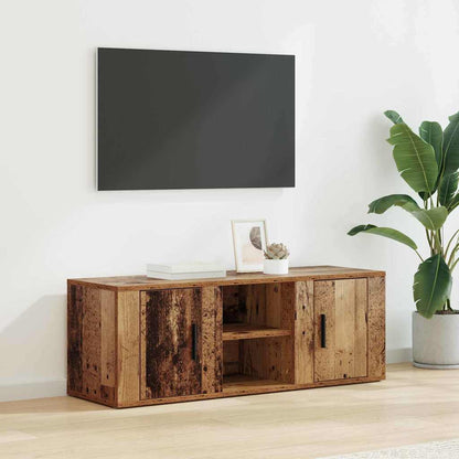 TV Cabinet Old Wood 100 x 31.5 x 35 cm Engineered Wood