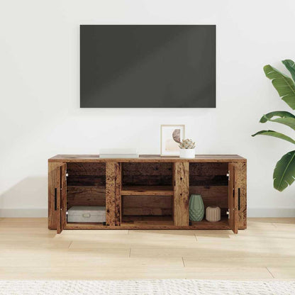 TV Cabinet Old Wood 100 x 31.5 x 35 cm Engineered Wood