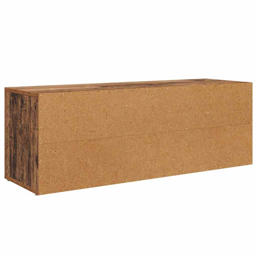 TV Cabinet Old Wood 100 x 31.5 x 35 cm Engineered Wood