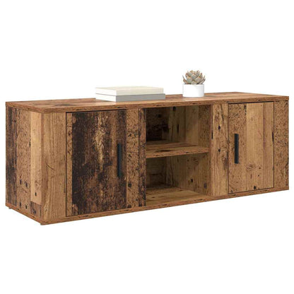 TV Cabinet Old Wood 100 x 31.5 x 35 cm Engineered Wood