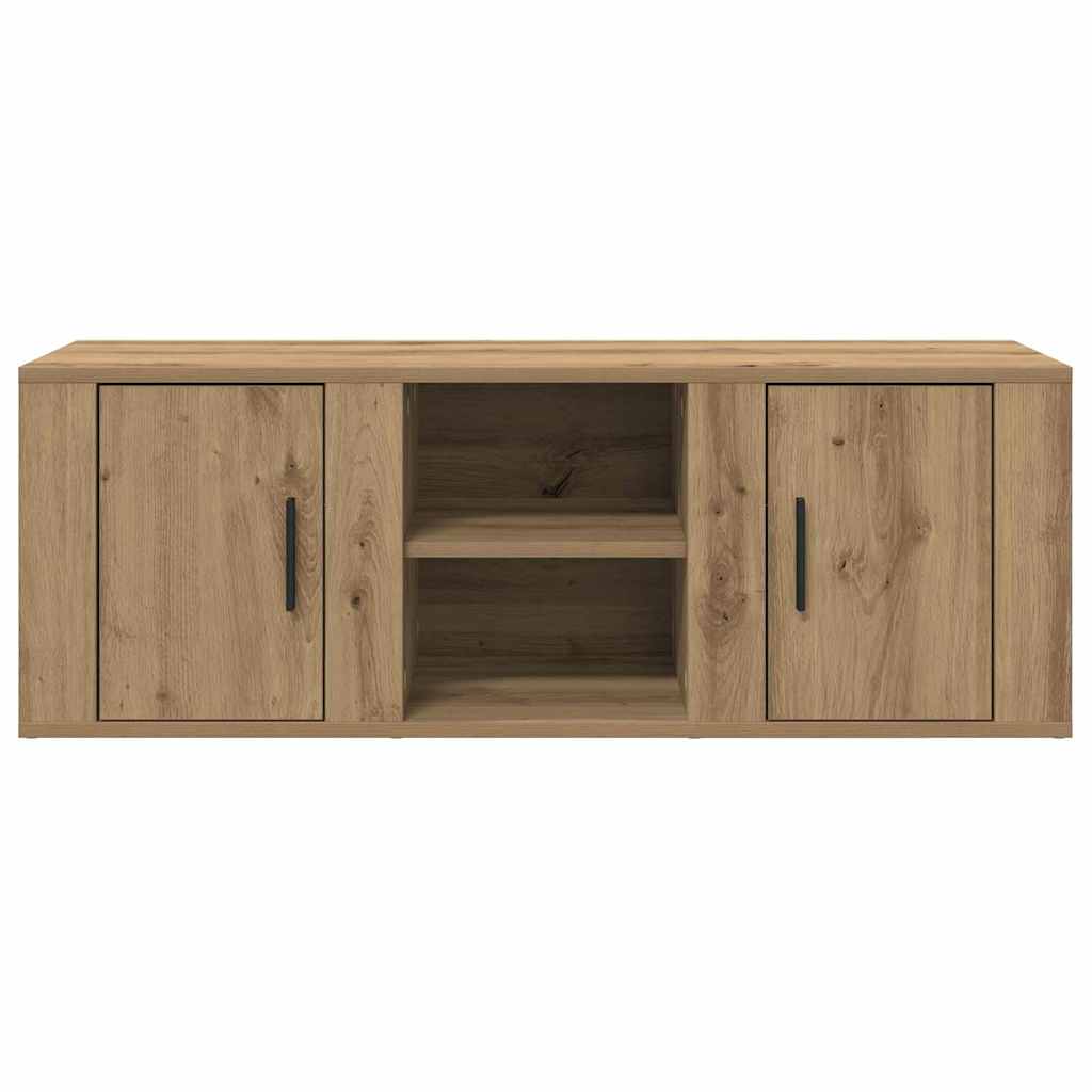 TV Cabinet Artisan Oak 100 x 31.5 x 35 cm Engineered Wood