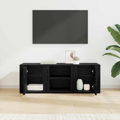 TV Cabinet Black Oak 100 x 31.5 x 35 cm Engineered Wood