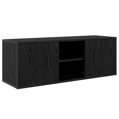 TV Cabinet 100 x 31.5 x 35 cm Black Oak Engineered Wood