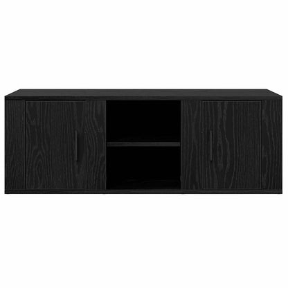 TV Cabinet 100 x 31.5 x 35 cm Black Oak Engineered Wood
