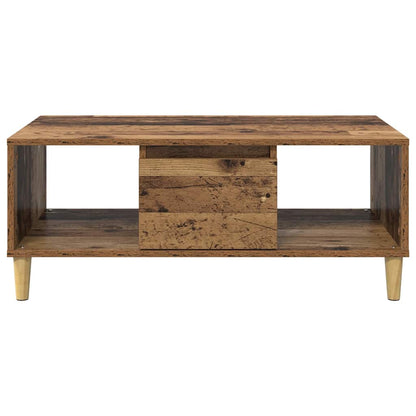 Coffee Table Old Wood 90 x 50 x 26.5 cm Engineered Wood