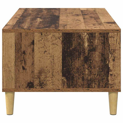Coffee Table Old Wood 90 x 50 x 26.5 cm Engineered Wood
