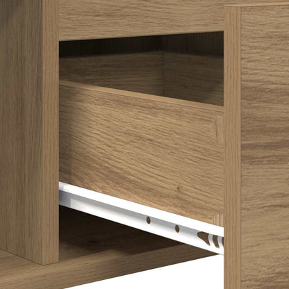 Coffee Table Artisan Oak 90 x 50 x 26.5 cm Engineered Wood