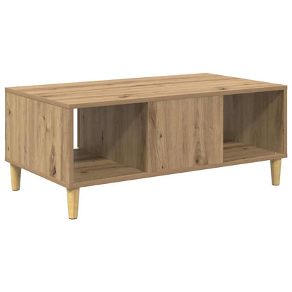 Coffee Table Artisan Oak 90 x 50 x 26.5 cm Engineered Wood