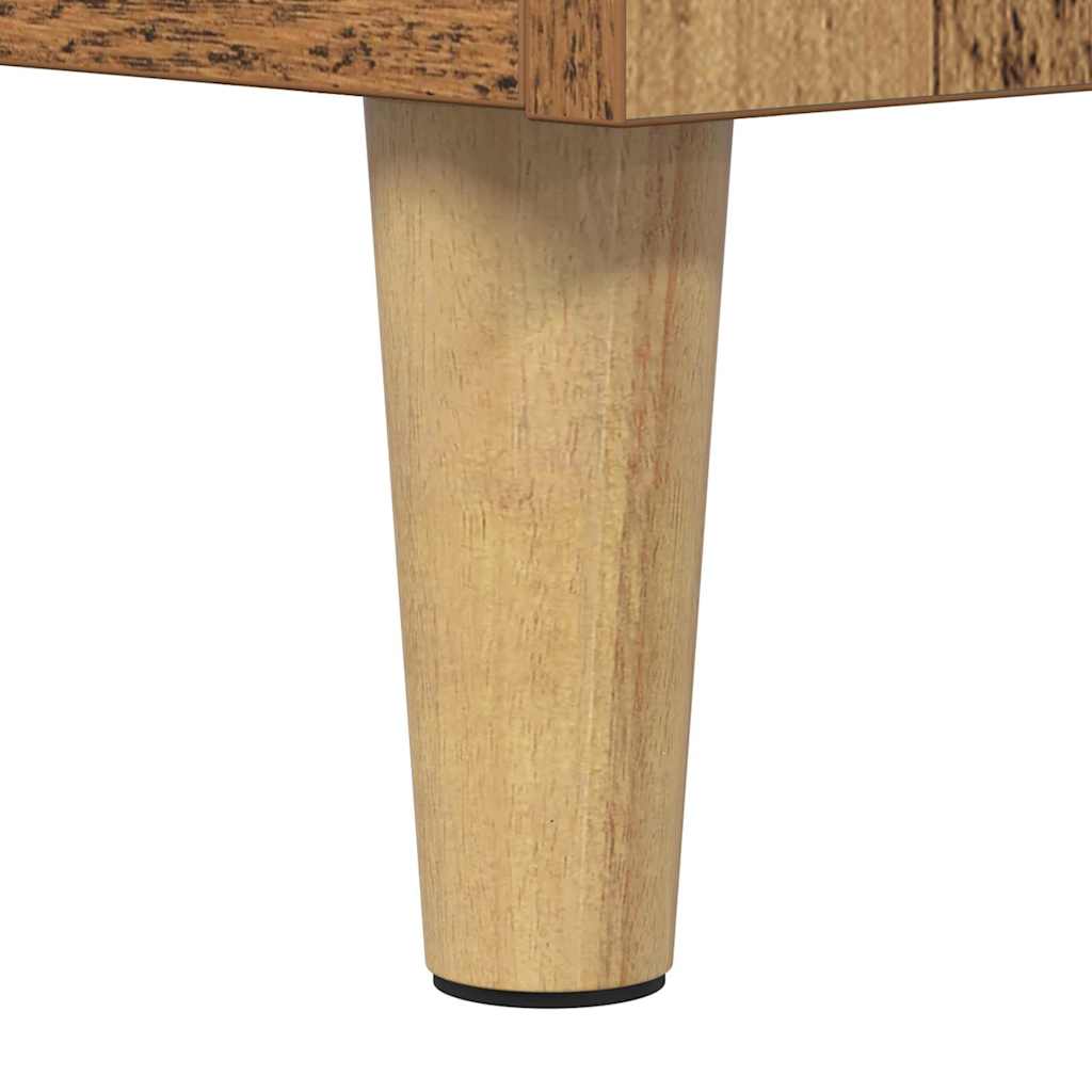Bedside Cabinet Old Wood 60 x 44.5 x 45 cm Engineered Wood