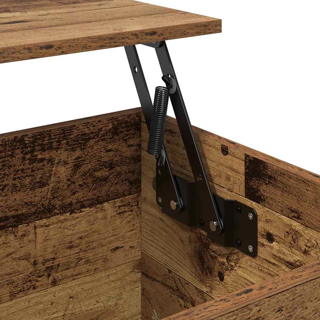 Bedside Cabinet Old Wood 60 x 44.5 x 45 cm Engineered Wood