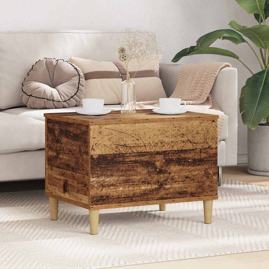 Bedside Cabinet Old Wood 60 x 44.5 x 45 cm Engineered Wood
