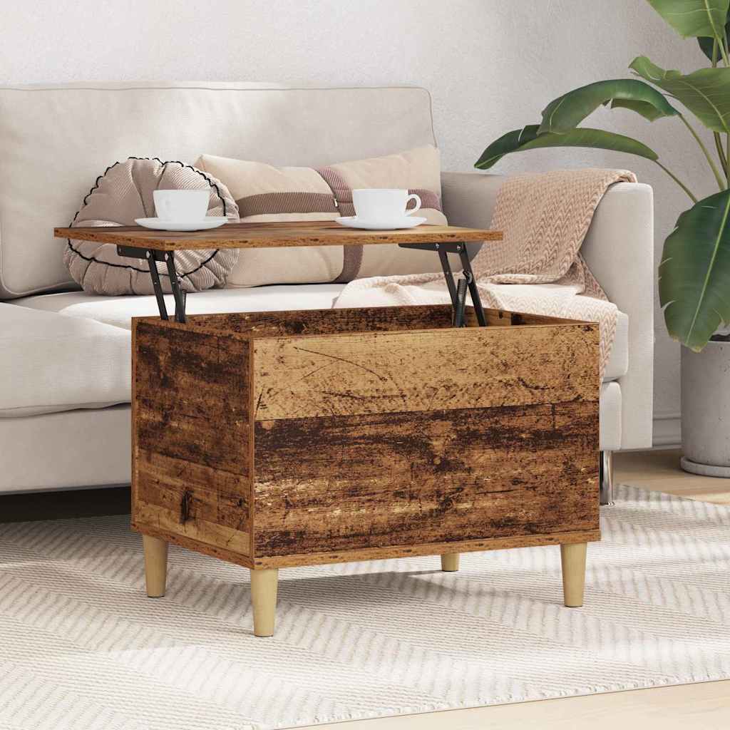 Bedside Cabinet Old Wood 60 x 44.5 x 45 cm Engineered Wood