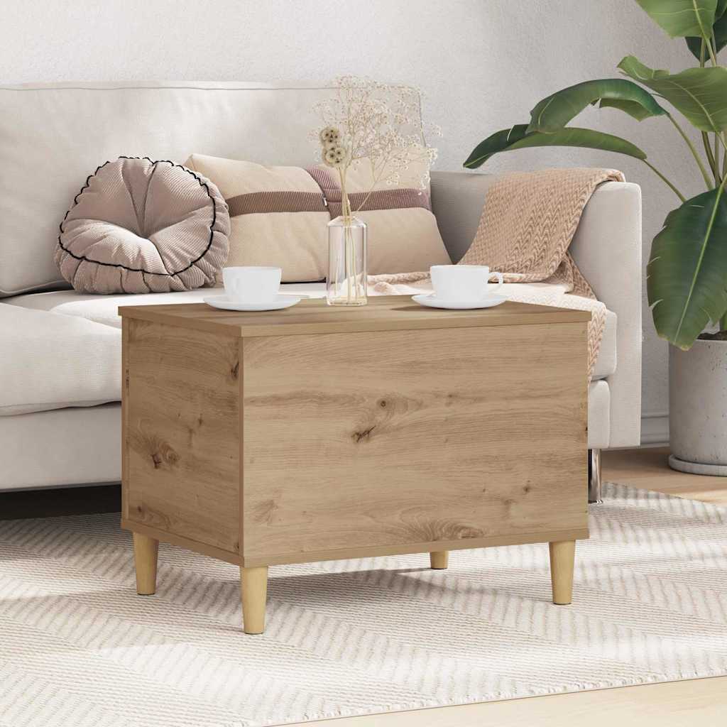 Bedside Cabinet Artisan Oak 60 x 44.5 x 45 cm Engineered Wood